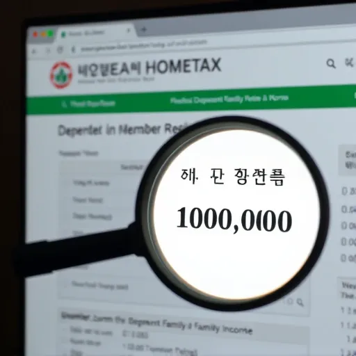 부양가족 유형별 **등록 방법**과 제출 서류 정리